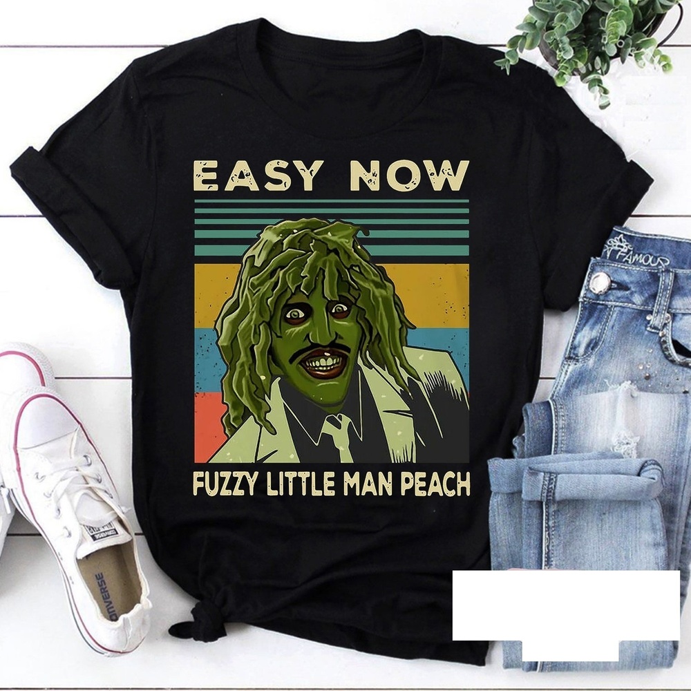 Old Gregg Easy Now Fuzzy Little Man Peach The Mighty Boosh Shirt